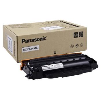 Panasonic originálny toner KX-FAT431X, black, 6000 str., Panasonic KX-MB2230,KX-MB2270,KX-MB2515,KX-MB2545,KX-MB2575