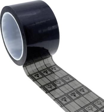 Quadrios ESD lepiaca páska 1 ks čierna, priehľadná (d x š) 33 m x 50 mm