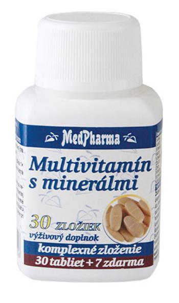 MedPharma Multivitamín s minerálmi 30 zložiek 37 tabliet