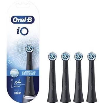 Oral-B iO Ultimate Clean Čierne, 4 ks (4210201319856)