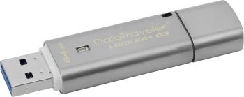 Kingston DataTraveler Locker+ G3 USB flash disk 64 GB strieborná DTLPG3/64GB USB 3.2 Gen 1 (USB 3.0)