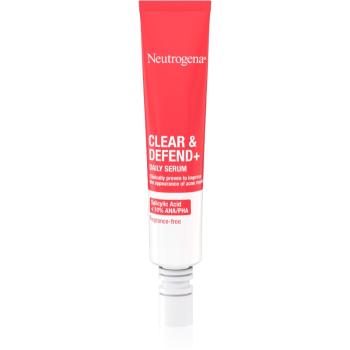 Neutrogena Clear & Defend+ sérum proti akné 30 ml