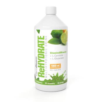 Iontový nápoj ReHydrate - GymBeam, jahoda, 1000ml