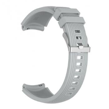 Huawei Watch 3 / 3 Pro Silicone Davis remienok, Gray