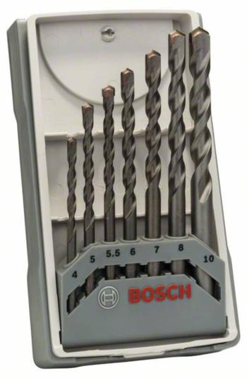Bosch Accessories CYL-3 2607017083 tvrdý kov sada vrtákov do betónu 7-dielna 4 mm, 5 mm, 5.5 mm, 6 mm, 7 mm, 8 mm, 10 mm