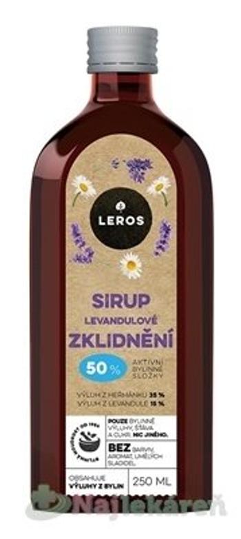 LEROS Sirup Levanduľové upokojenie 250 ml