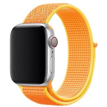 Eternico Airy na Apple Watch 42 mm/44 mm/45 mm  Carrot Orange and Yellow edge (AET-AWAY-CaOrY-42)