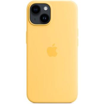 Apple iPhone 14 Silikónový kryt s MagSafe slniečkovo žltý (MPT23ZM/A)