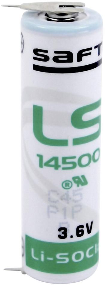 Saft LS 14500 2PF špeciálny typ batérie mignon (AA) spájkovacie kolíky v tvare U lítiová 3.6 V 2600 mAh 1 ks