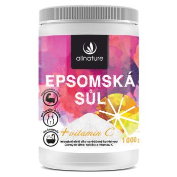 ALLNATURE Epsomská soľ s vitamínom C 1000 g