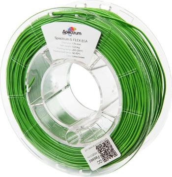 Spectrum 3D filament, S-Flex 85A, 1,75mm, 500g, 80516, lime green