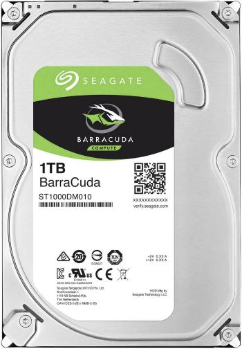 Seagate BarraCuda® 1 TB interný pevný disk 8,9 cm (3,5 ") SATA III ST1000DM010 Bulk