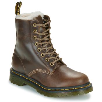 Dr. Martens  1460 Pascal Serena Dark Khaki Orleans  Polokozačky Hnedá