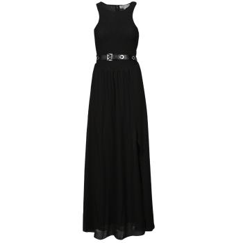 MICHAEL Michael Kors  SMOCKED MAXI DRESS  Dlhé šaty Čierna