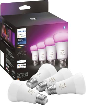 Philips Lighting Hue sada 4 LED žiaroviek 871951432840200 En.trieda 2021: F (A - G) Hue White & Col. Amb. E27 Viererpack