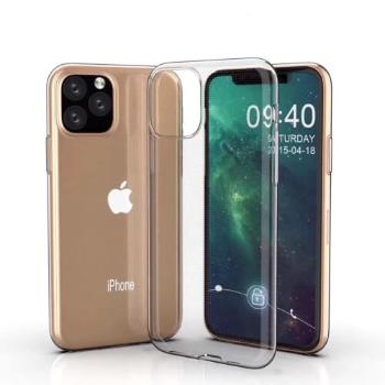 Silikónový obal Apple iPhone 11 Pro Max priehľadný