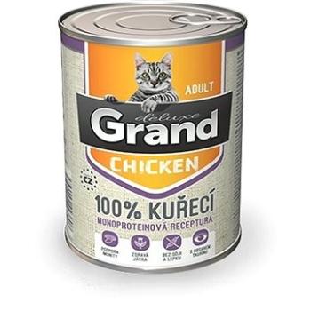 Grand deluxe 100 % kuracie pre mačku 400 g (8594029443808)