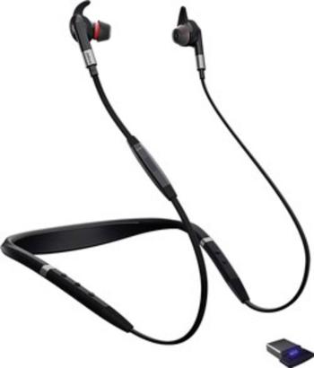 Jabra Evolve 75e MS telefónne headset s Bluetooth bezdrôtový do uší čierna
