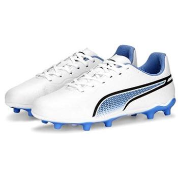 Puma King Match FG / AG Jr biela / modrá EU 35,5 / 220 mm (4065452861544)