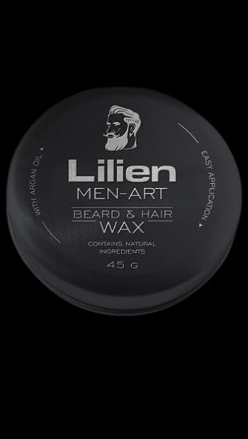 Lilien Špeciálny vosk na bradu a fúzy černý 45 g