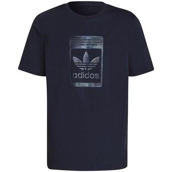 adidas  Tričká s krátkym rukávom Camo Infill Tee  Čierna