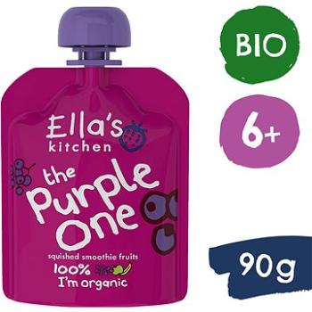 Ellas Kitchen BIO Purple One ovocné pyré s čiernymi ríbezľami (90 g) (5060107330139)