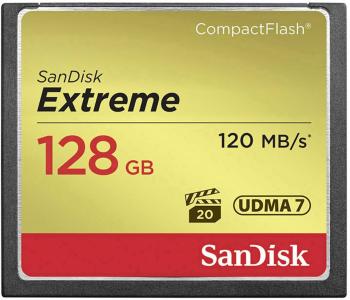 SanDisk Extreme® CF pamäťová karta 128 GB