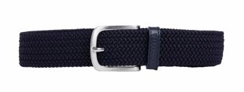 J.Lindeberg Bernhard Elastic Golf Belt JL Navy 110