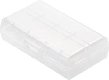 Basetech BT-Box-019 batériový box 2x 18650, 16340 (d x š x v) 72.2 x 44.6 x 22.2 mm
