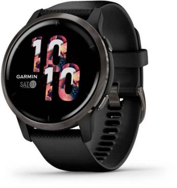 Garmin Venu 2 smart hodinky  45 mm  čierna