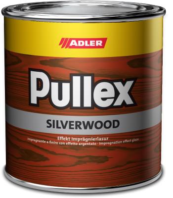 Adler Pullex Silverwood - efektná lazúra do exteriéru vytvárajúca vzhľad starého dreva 5 l graualuminium - hliníkovo sivá