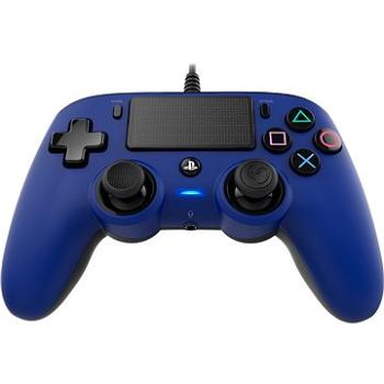 Nacon Wired Compact Controller PS4 – modrý (3499550360684)