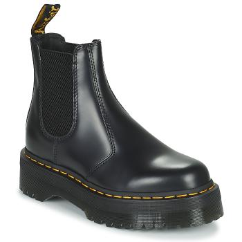 Dr. Martens  2976 Quad Polished Smooth  Polokozačky Čierna