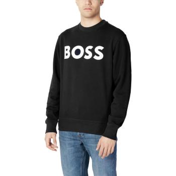 BOSS  JERSEY WE BASIC CREW 50487133  Mikiny Čierna