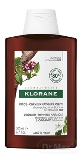 Klorane šampón na vlasy À La Quinine & Edelweiss Bio