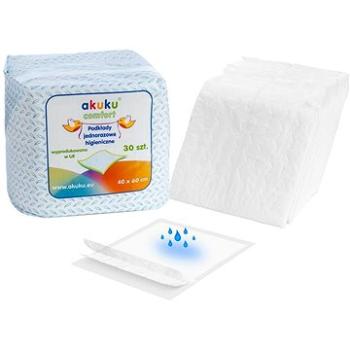 AKUKU jednorazové hygienické podložky 40 × 60 cm, 30 ks (5907644003778)