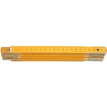Vorel Meter skladací 1 m drevený žltý (5906083150104)