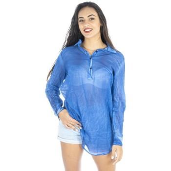Isla Bonita By Sigris  Košele a blúzky Košeľa  Modrá