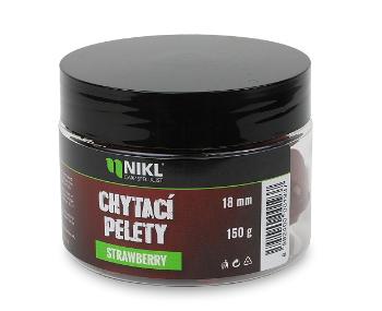 Nikl chytacie pelety strawberry 150 g - 18 mm