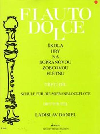 noty Baer Flauto dolce III.diel, Zobcová flauta - Ladislav Daniel