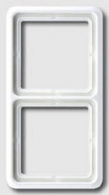 Jung 2-násobný rámček kryt  alpská biela CD582WW