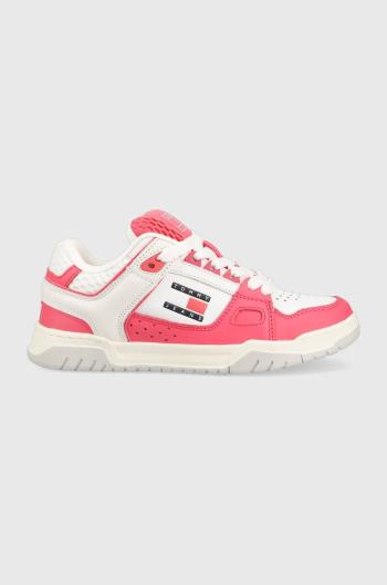 Tenisky Tommy Jeans WMNS SKATE SNEAKER ružová farba