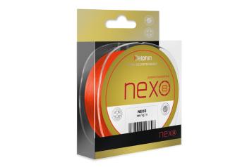 Delphin NEXO 8 / fluo oranžová 0,14mm 8,6kg 130m