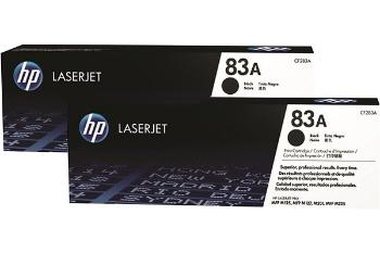 HP 83A CF283AD dvojbalení čierný (black) originálny toner