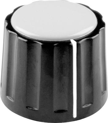 Mentor 332.41 otočný gombík s označením čierna (Ø x v) 20 mm x 15 mm 1 ks