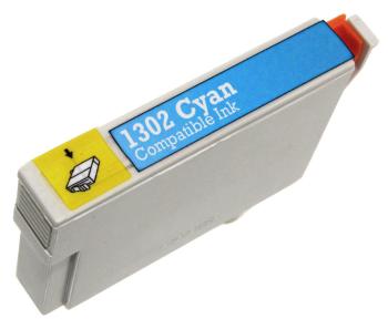 Epson T1302 azúrová (cyan) kompatibilná cartridge