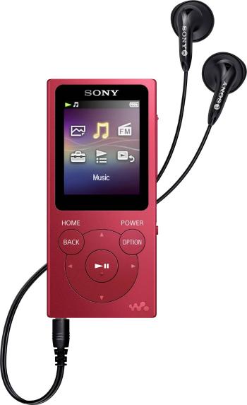 Sony Walkman® NW-E394R MP3 prehrávač, MP4 prehrávač 8 GB červená