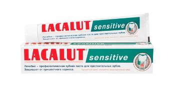 Lacalut Sensitive zubná pasta 75 ml