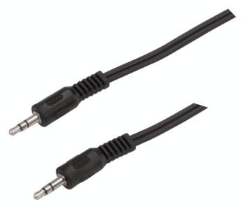 Bachmann 918.010 jack audio prepojovací kábel [1x jack zástrčka 3,5 mm - 1x jack zástrčka 3,5 mm] 1.50 m čierna