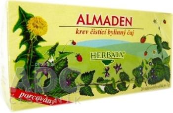 Almaden Herbata bylinný čaj krv čistiaci 20 x 1 g
